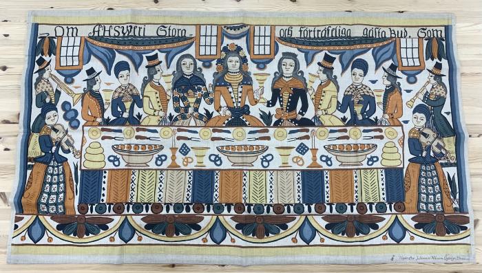 Banquet Scene: Wall Hanging