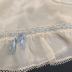 Silk Slip with Tatting at the Bodice and Hem: Slip