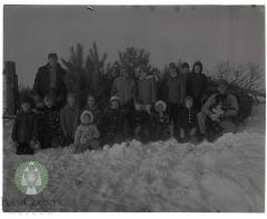 Pleasant Hill Troopers 4-H with used Christmas trees