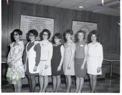 Mrs. Jaycee Officers were installed at annual banquet