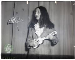 Vicky Larson wins with her depiction of Tiny Tim at 4-H talent show
