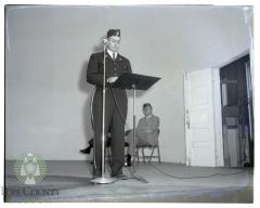Jerry Leedahl gave the Memorial Day address