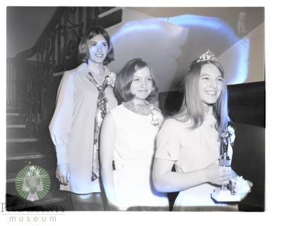 New Dairy Princess Nancy Mrnak and attendants