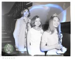 New Dairy Princess Nancy Mrnak and attendants