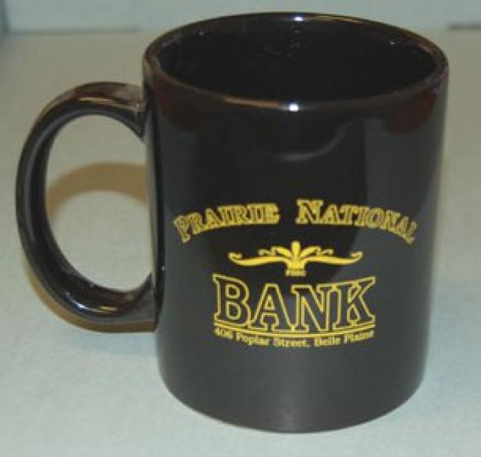Prairie National Bank Mug, Belle Plaine, 1990