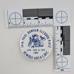14th Paul Bunyan Sleddog Race Button