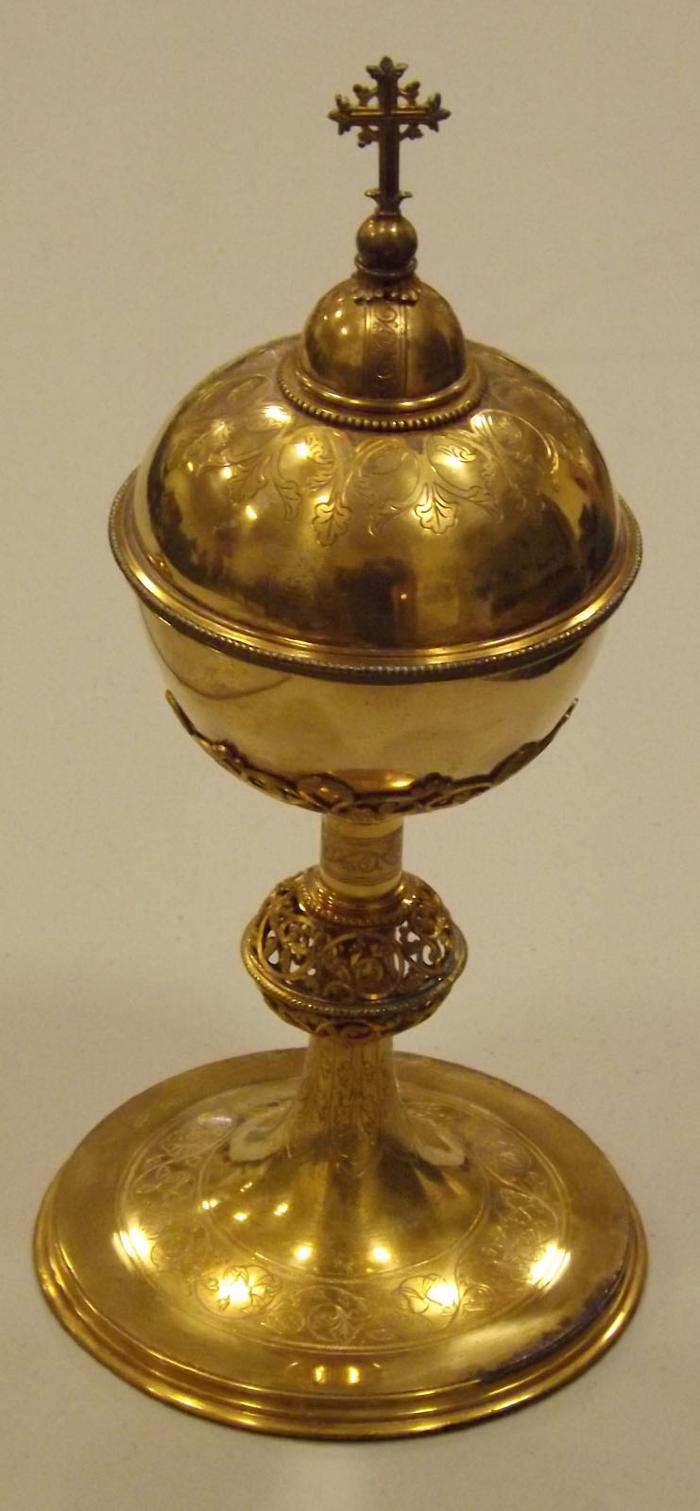 Religious Article (Ciborium) - St, Joseph's Catholic Church, Sand Creek Township