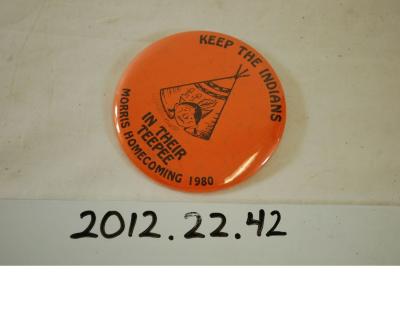 1980 Morris High School Homecoming Pin/Button