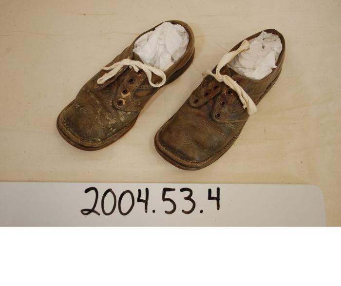 Child’s Brown Leather Shoes