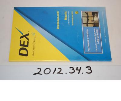 2010 Morris Dex Telephone Directory