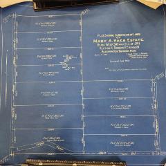 Map: Plat Map Showing Subdivisions of Mary Haeg Property 1935