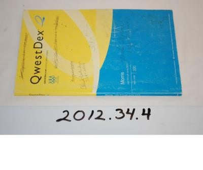 2003 Morris Qwest Dex Telephone Directory