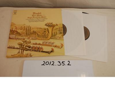 33 RPM LP Phonograph Records - Handel: Water Music/Royal Fireworks Music