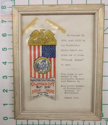 Columbus Day Ribbon