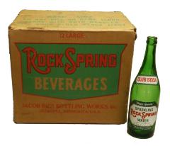 Rock Spring Beverages Box, Shakopee, 1950