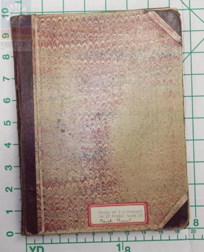 Diary of James H. Maxwell,