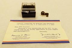 "R.N. '72" Gold Lapel Pin, 1972