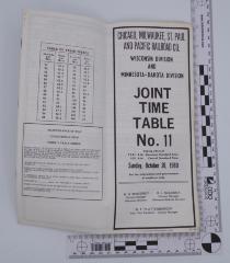 Booklet, Timebook CMST & P RR