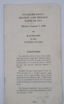Rates of pay, Milwaukee Road