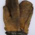 Mitten pair, Leather work