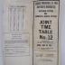 Booklet, Timebook CMST & P RR