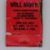 Matchbook, advertising, cardboard, Mill Motel