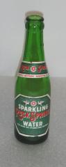 Rock Spring Sparkling Water Bottle, Jacob Ries Bottling Works, Shakopee, 1950
