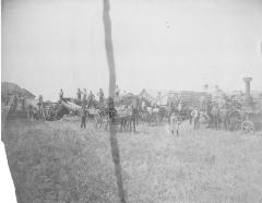 Photo: threshing 