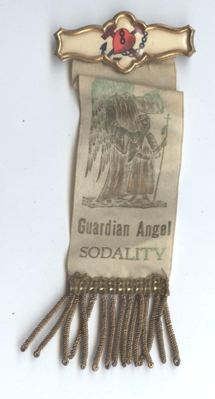 Ribbon from a Catholic Sodality, New Prague, 1915