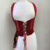Rattvik Vest with Attached Pocket Purse: Folk Dress