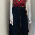 Rattvik Vest with Attached Pocket Purse: Folk Dress