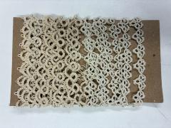 Samplers & Pieces of Eliza Jardin, Beige Colored on Card