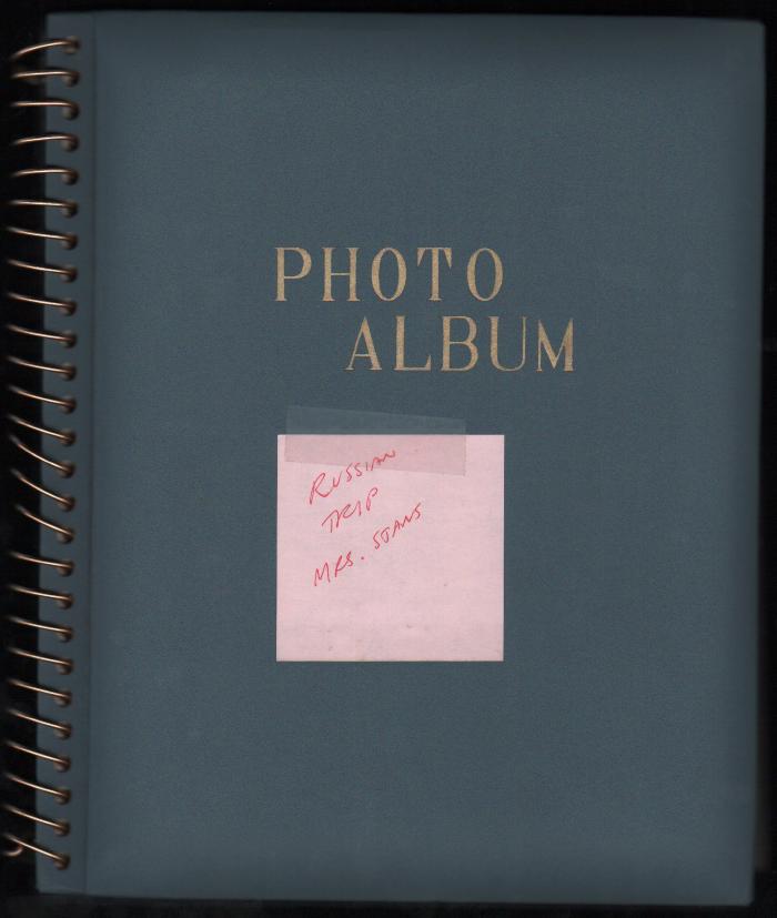 Russian Trips Mrs. Stans Photo Album, 1971