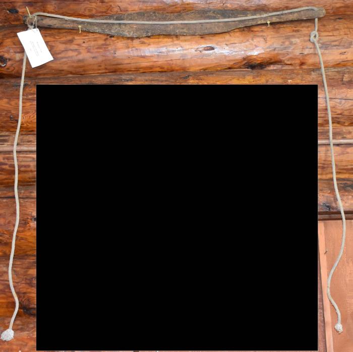 Lady's wooden yoke