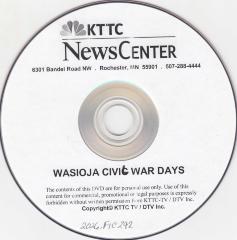 KTTC NewsCenter report on Civil War Re-enactment at Wasioja