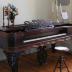 Square grand piano from the late 1800s