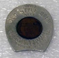 Schultz & Hilgers Jordan Brewery Novelty Token, Jordan, 1939