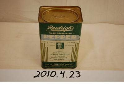 Rawleigh’s Pepper Can
