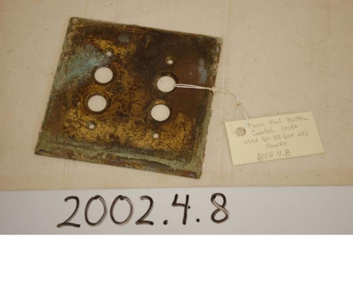 Brass Switch Plate Cover
