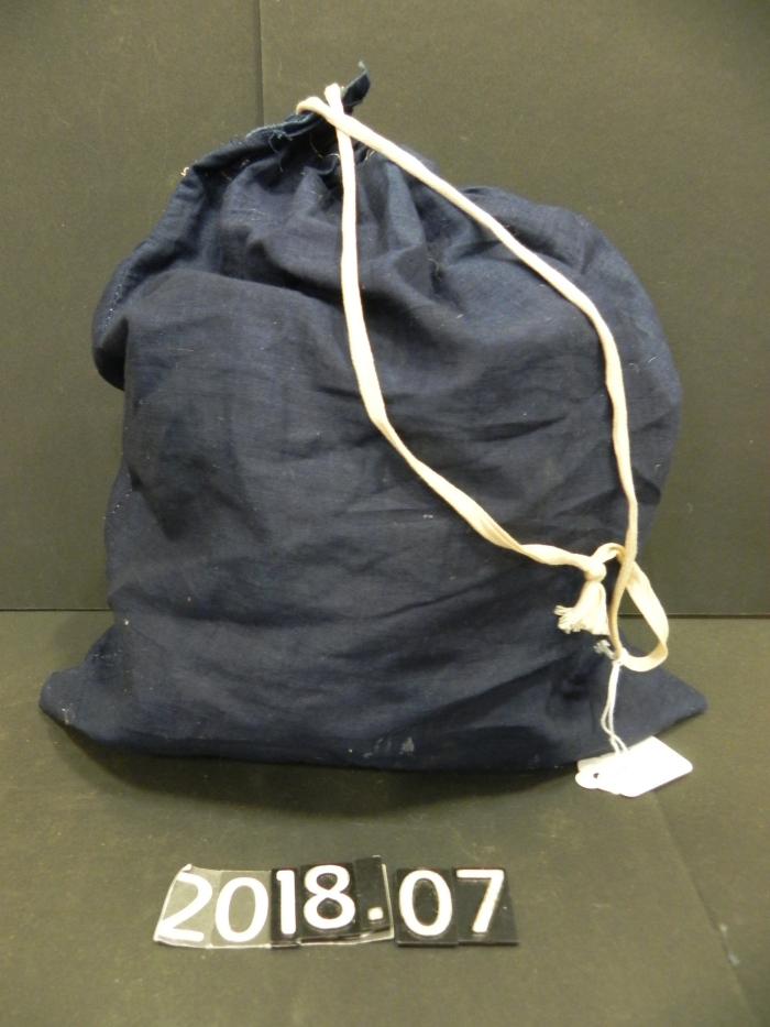 Duffle bag, WWI Red Cross bag