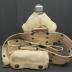U.S. Army accessory belt with canteen and first aid kit pouch