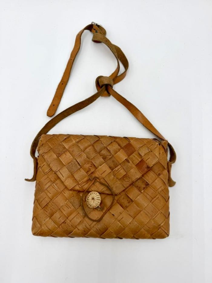 Woven Birch Bark Purse: Purse