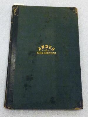 Shakopee Agency-Andes Insurance Co. Ledger Book, Shakopee, 1871