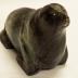 Seal Sculpture, American Eskimo, Alaska 1971, Soapstone.