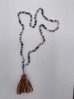 Sami Long Beaded Chain with Tassel: Folk Dress