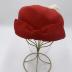Red Frame Cap: Folk Dress