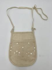 White Pocket Purse: Folk Dress