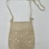 White Pocket Purse: Folk Dress