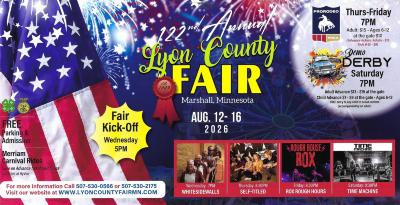 2026 Lyon County Fair Advertisement