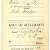 Writ of Attachment